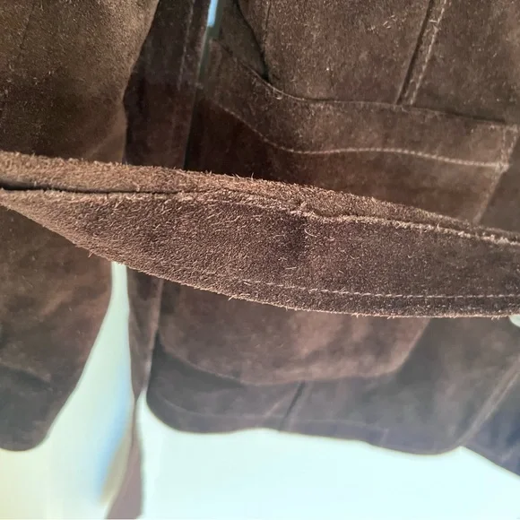 Vintage Suede Brown Jacket - Picture 11 of 11